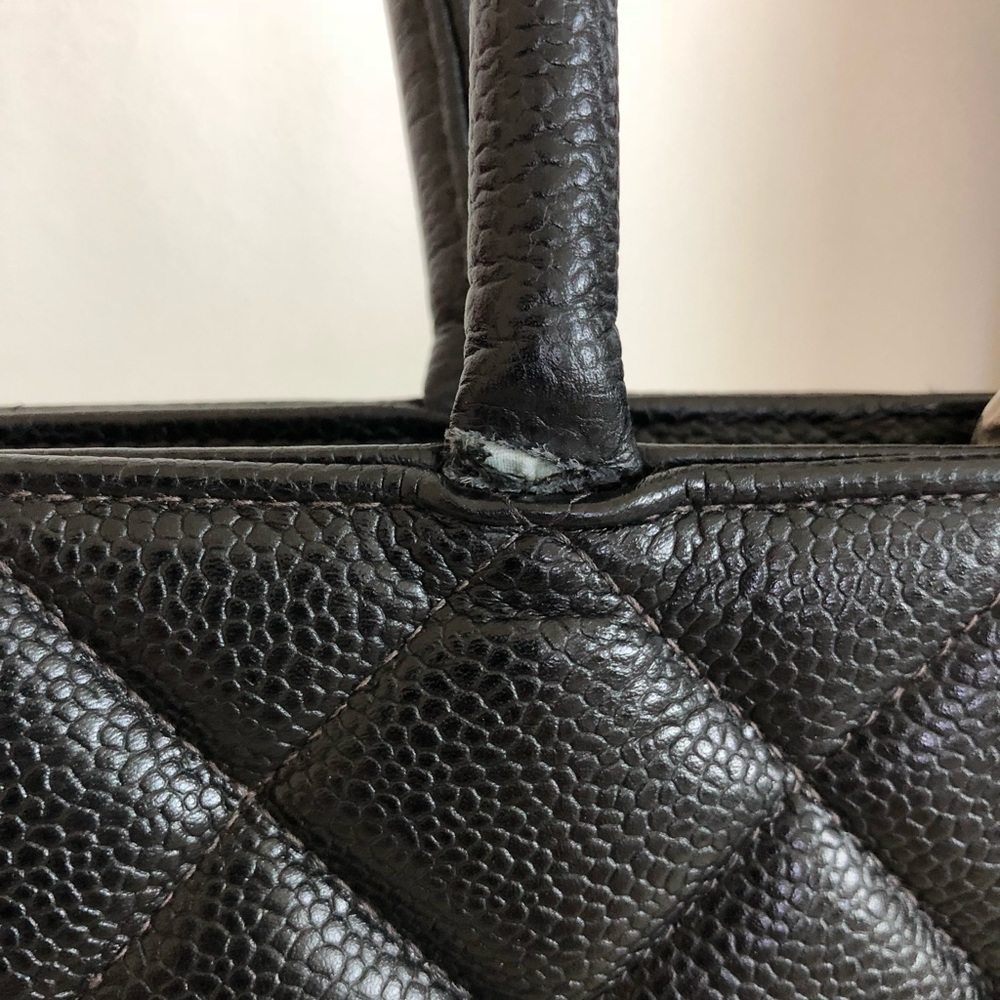 Chanel Caviar Medallion Tote - Picture 7 of 8